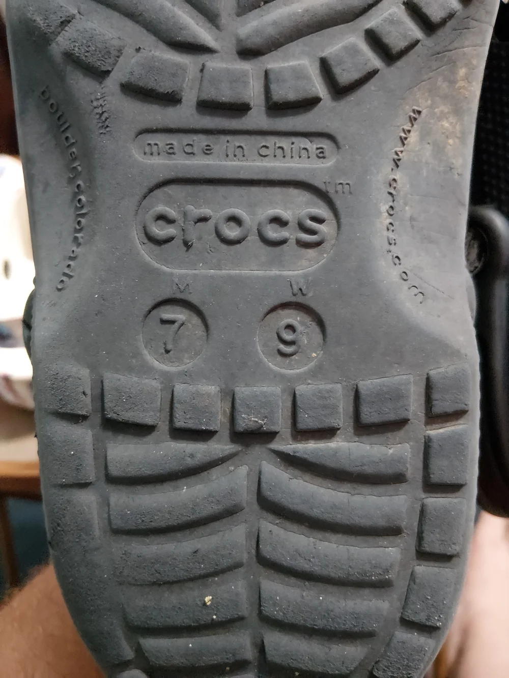 CROCS lightweight clogs